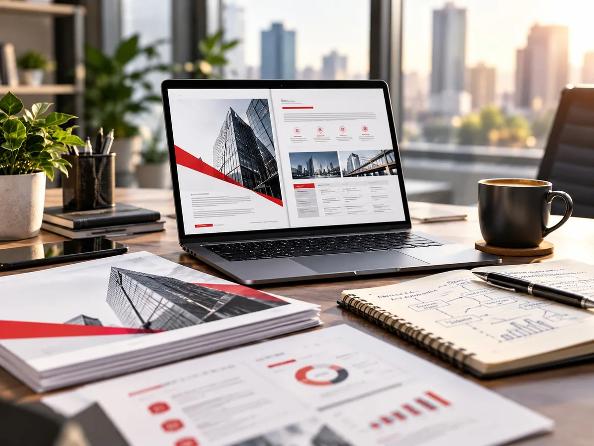 Illustrative tender planning workspace
