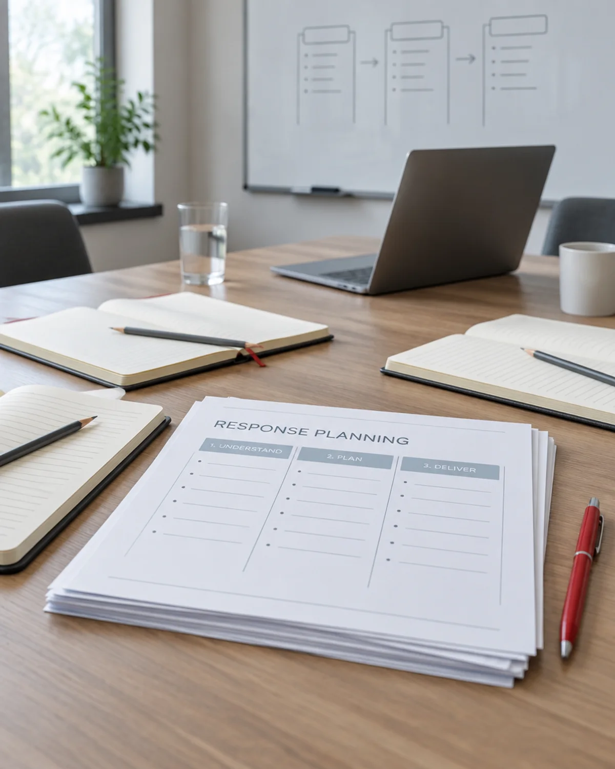 Illustrative bid training preparation